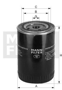 filter olejový mann MW 77