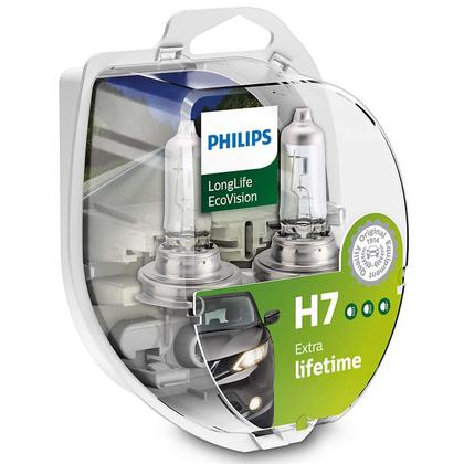 Philips 12V H7 55W PX26d LongLife EcoVision - box (2ks)