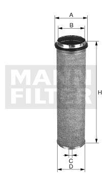 filter vzduchový mann CF 2100/1