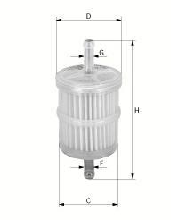 filter paliva mann WK 32/7 d-10mm
