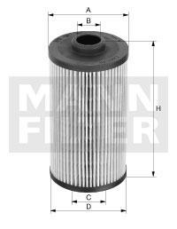 filter olejový mann HU 1072x