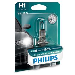 Philips 12V H1 Xtreme Vision blister+130%