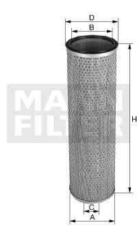filter vzduchový mann CF 15158