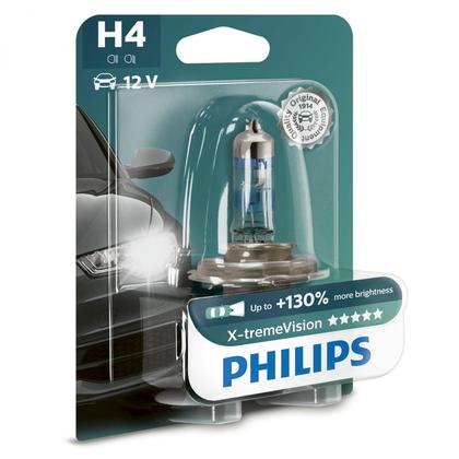 Philips 12V H4 X-treme Vision +100%
