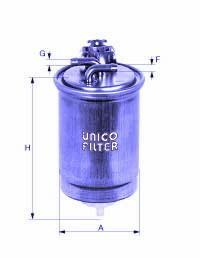 filter paliva FI 8176/12 UNICO = (mann WK 853/12)