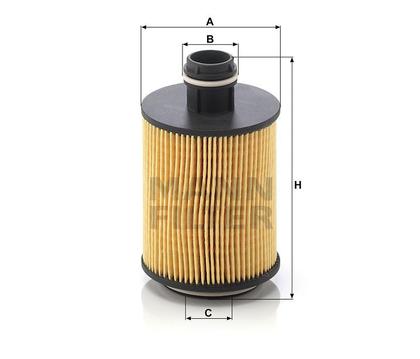 filter olejový mann HU 7004/1x