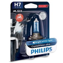 Philips 12V H4 55/60W P43T Crystal Vision ultra Moto