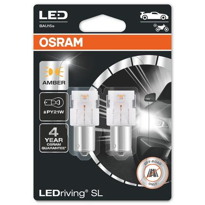Osram LEDriving SL PY21W 12V 1,9W BAU15S Amber blister
