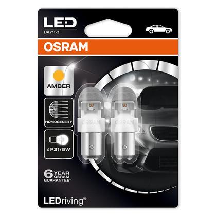 Osram LEDriving Premium PY21/5W 12V 2W BAY15D Amber blister