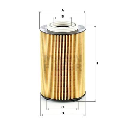 filter olejový mann HU 1291/1z