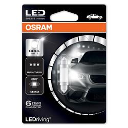 Osram LEDriving SL C10W 12V 0,6W SV8,5-8 6000K Festoon 41mm Cool White