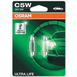 Osram 12V 5W SV8.5 Ultra life sufit 37mm 02B