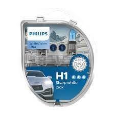 Philips 12V H1 55W P14,5s+W5W WhiteVision -set 2ks