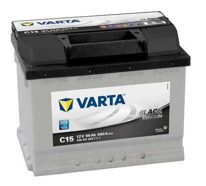 VARTA BLACK Dynamic 12V 56Ah 480A ľavá