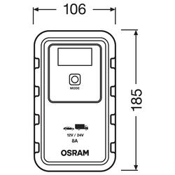 Osram inteligentná nabíjačka 8 ampérová BATTERYcharge 908