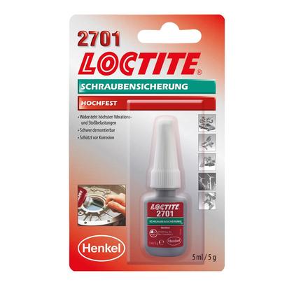 LOCTITE 2701 BO    5ml upevňovanie závitov vysoká pevnosť blister