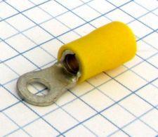 očko 4,3mm žlté