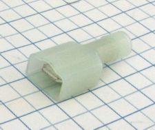 kolík plochý celoizolovaný 6,3mm modrý