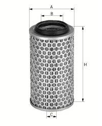 filter vzduchový mann C 351592