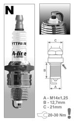 BRISK zapaľovacia sviečka A-line 18 N15YCY(0030)