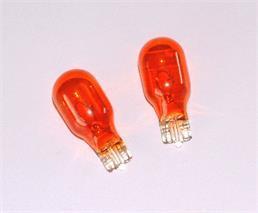 Autolamp žiarovka 12V 10W W2,1x9,5d maxicelosklenená-oranžová
