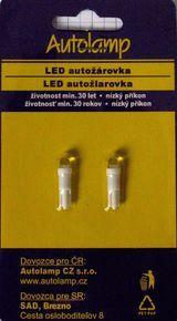 A-LED 12V (W1,2W) W2x4,6d číra - 2ks