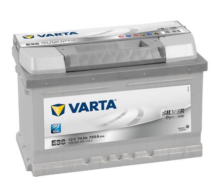 VARTA SILVER Dynamic 12V  74Ah 750A