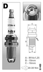 BRISK zapaľovacia sviečka A-line 26 DR15LDCY(1459)