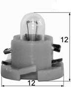 Autolamp žiarovka 14V 1,4W T5