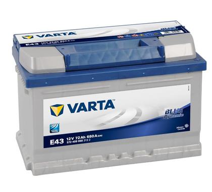 VARTA BLUE Dynamic 12V 72Ah 680A