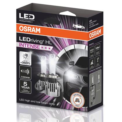 Osram LEDriving® HL INTENSE H7/H18 21W 12VPX26D FS2