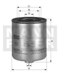 filter paliva mann WK 1123/1