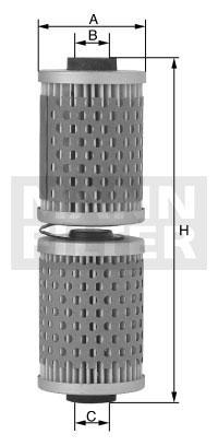 filter olejový mann MH 57x