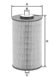 filter paliva mann P 811x