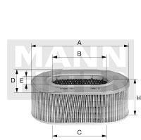 filter vzduchový mann C 3034