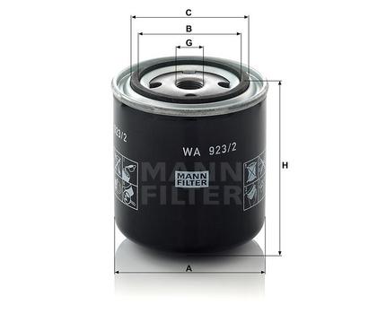 filter vodný mann WA 923/2