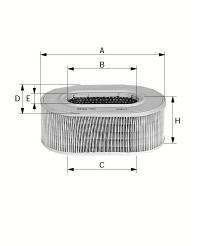 filter vzduchový mann C 3975 = C 3975/1