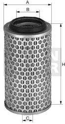 filter vzduchový mann C 331600/2 = C 331600/1