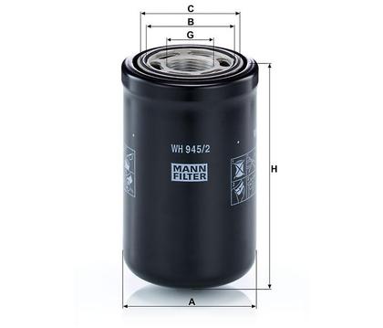 filter olejový mann WH 945/2
