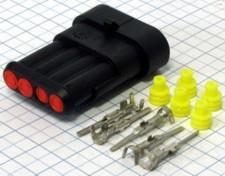 kit obal kolíkov 4-cestný 1,5mm SUPERSEAL