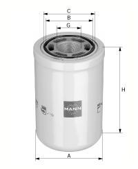 filter olejový mann WH 980/3 = WH 980/1