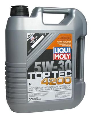 LIQUI MOLY mot.olej   5W-30   5L Top tec 4200 (3707)