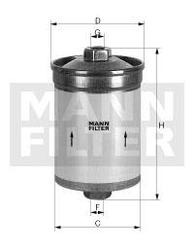 filter paliva mann WK 853/1