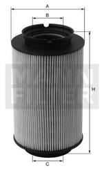 filter paliva mann PU 936/2x = PU936/4x