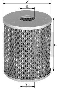 filter olejový mann MH 64x