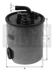 filter paliva mann WK 842/18