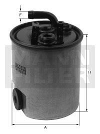 filter paliva mann WK 842/18