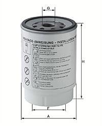 filter paliva mann PL 270x