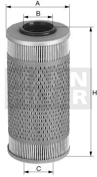filter olejový mann MH 52/1