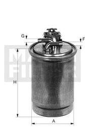 filter paliva mann WK 842/21x